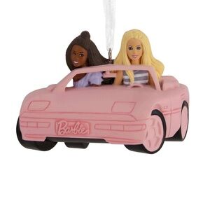 Hallmark Barbie Ornament 2024 Pink Convertible NWT